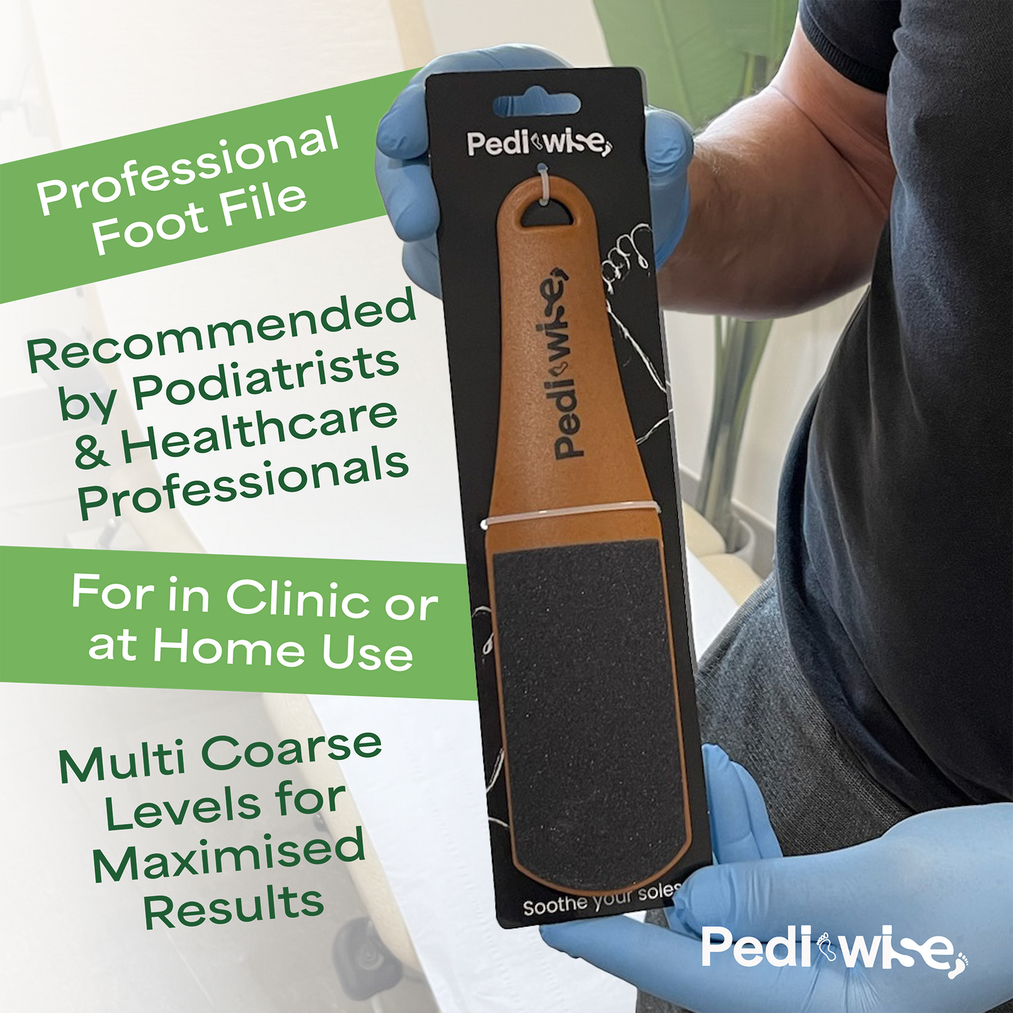 Cedar Pedi-Wise Foot File – Eco-Friendly Callus Remover