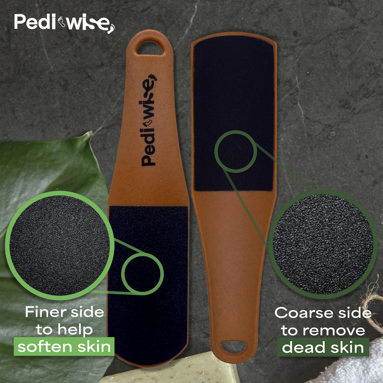 Cedar Pedi-Wise Foot File – Eco-Friendly Callus Remover